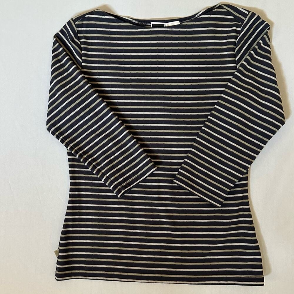 The North Face‎ Women's Striped 3/4 Sleeve Tee shirt Blouse Casual